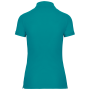 Damespolo korte mouwen Teal Blue XS Damespolo korte mouwen Teal Blue XS