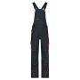 Workwear Pants with Bib - COLOR - carbon/red 42