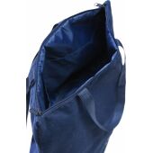 Gerecyclede polycotton (330 gsm) totepack Osric blauw