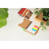 Recycled papieren notitieboek Angela zwart