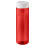 H2O Active® Eco Vibe 850 ml drinkfles met schroefdop - Rood/Wit