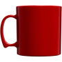 Standard 300 ml kunststof mok - Rood Standard 300 ml kunststof mok - Rood