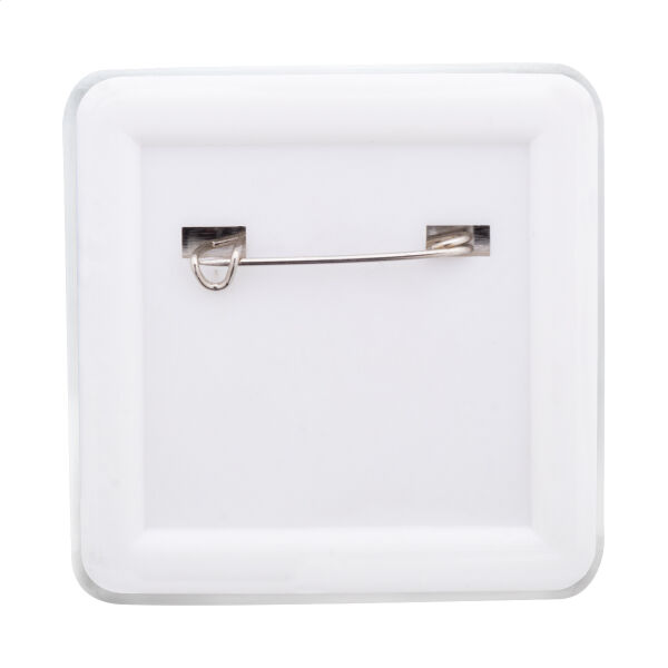 SquareBadge Maxi - pin button badge SquareBadge Maxi - pin button badge