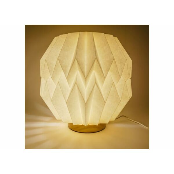Coollux opvouwbare Origami-geïnspireerde papieren LED-lamp Luna 25cm
