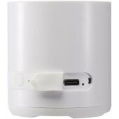 Hunor draadloze speaker van 3 W van gerecycled plastic - Wit