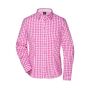 Ladies' Traditional Shirt purple/white XL