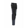 5551 Waistpant Stretch Navy/Black C44