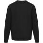 Jasper 280 g/m² unisex OCS gecertificeerde organische gerecyclede trui met ronde hals - Zwart - XS