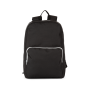 Rugzak met contrasterende ritssluiting Black / Light Grey One Size