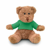 JOHNNY T - Teddybeer met T-shirt - Groen