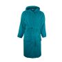 Bathrobe Hooded Turquoise, 2XL/3XL, 420 gr/m²