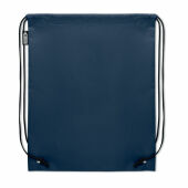 DAFFY RPET - RPET non-woven trekkoordtas - Blauw