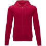 Theron heren hoodie met ritssluiting - Rood - 2XL Theron heren hoodie met ritssluiting - Rood - 2XL
