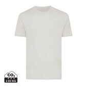 Iqoniq Sierra lichtgewicht gerecycled katoen t-shirt, ongeverfd lichtgrijs (M)