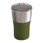 Drinkbeker RETUMBLER-MEZZO - donkergroen, zilver