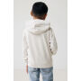 IQONIQ Yengo kids recycled katoen hoodie met steekzakken, ivory white (910)