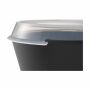 CirculBowl with Lid 1200ml - zwart