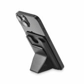 LEAMAG - Magnetische PU kaarthouder - Zwart LEAMAG - Magnetische PU kaarthouder - Zwart