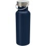Thor 500 ml RCS gecertificeerde waterfles van gerecycled roestvrijstaal - Marineblauw
