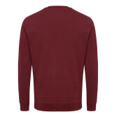 IQONIQ Zion gerecycled katoen sweater, bordeauxrood (XXS)