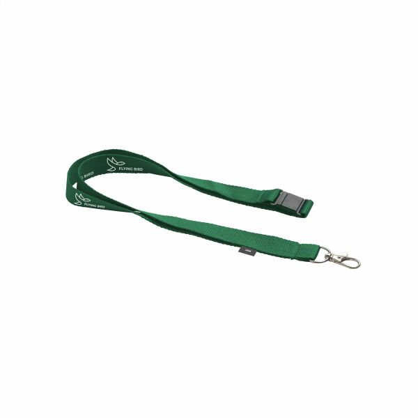 Lanyard Safety GRS RPET 2 cm Schlüsselband - grün Lanyard Safety GRS RPET 2 cm Schlüsselband - grün