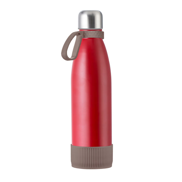 Fles RETUMBLER-myTOULON - bruin, rood Fles RETUMBLER-myTOULON - bruin, rood