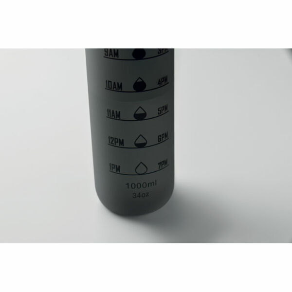 ISFORDEN MARK - Sportwaterfles RPET 1L - Zwart ISFORDEN MARK - Sportwaterfles RPET 1L - Zwart