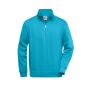 Workwear Half Zip Sweat turquoise XL