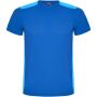 Detroit unisex sportshirt met korte mouwen - Koningsblauw - S