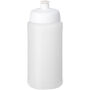 Baseline® Plus 500 ml drinkfles met sportdeksel - Transparant/Wit
