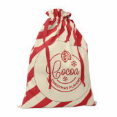 LAUKKU - Grote katoenen tas kerstmotief - Rood LAUKKU - Grote katoenen tas kerstmotief - Rood