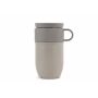 Sagaform Ted isolatie mok, 280ml lekvrij en vaatwasserbestendig - Beige