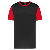 Black / Sporty Red