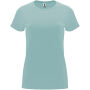 Capri damesshirt met korte mouwen - Gewassen blauw - roly-3XL Capri damesshirt met korte mouwen - Gewassen blauw - roly-3XL
