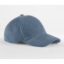 EARTHAWARE® ORGANIC CORD BASEBALL CAP, SLATE BLUE, One size, BEECHFIELD