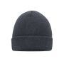 Knitted Cap grey melange one size