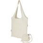 Madras Blend 140 g/m² GRS-gecertificeerde, gerecyclede, opvouwbare katoenen draagtas, 7 liter - Natuur Madras Blend 140 g/m² GRS-gecertificeerde, gerecyclede, opvouwbare katoenen draagtas, 7 liter - Natuur