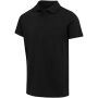Graphite 180 g/m² unisex OCS organische polo met korte mouwen - Zwart - XS