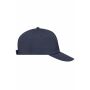 5 Panel Promo Cap Lightly Laminated navy one size