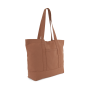Grote shopper met zijzak Washed Russet One Size