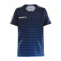 Pro Control Stripe Jersey Jr Nav/Cob 122