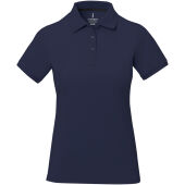 Calgary damespolo met korte mouwen - Navy - XS