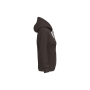 Eco damessweater met capuchon Chocolate XS