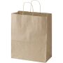 Kraft papieren tas 80–90 g/m² met gedraaide handvatten – 32 x 17 x 39 cm - Kraftbruin