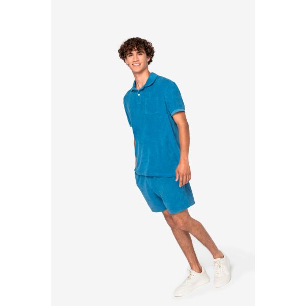Ecologische badstof herenpolo Brook Green 3XL Ecologische badstof herenpolo Brook Green 3XL
