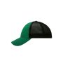 6 Panel Elastic Fit Mesh Cap green/black L/XL