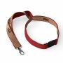 Zeefdruk lanyard van kurk en polyester