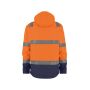 DASSY® Malaga Fluo-oranje/marineblauw 4XL