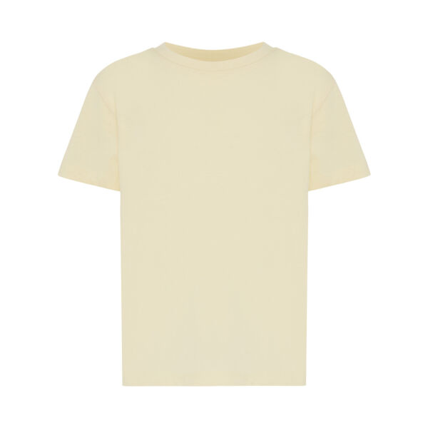 IQONIQ Koli kids lichtgewicht gerecycled katoen t-shirt, cream yellow (56) IQONIQ Koli kids lichtgewicht gerecycled katoen t-shirt, cream yellow (56)