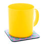 CreaFelt Drink Plus - Custom made RPET-vilten onderzetter, cirkel